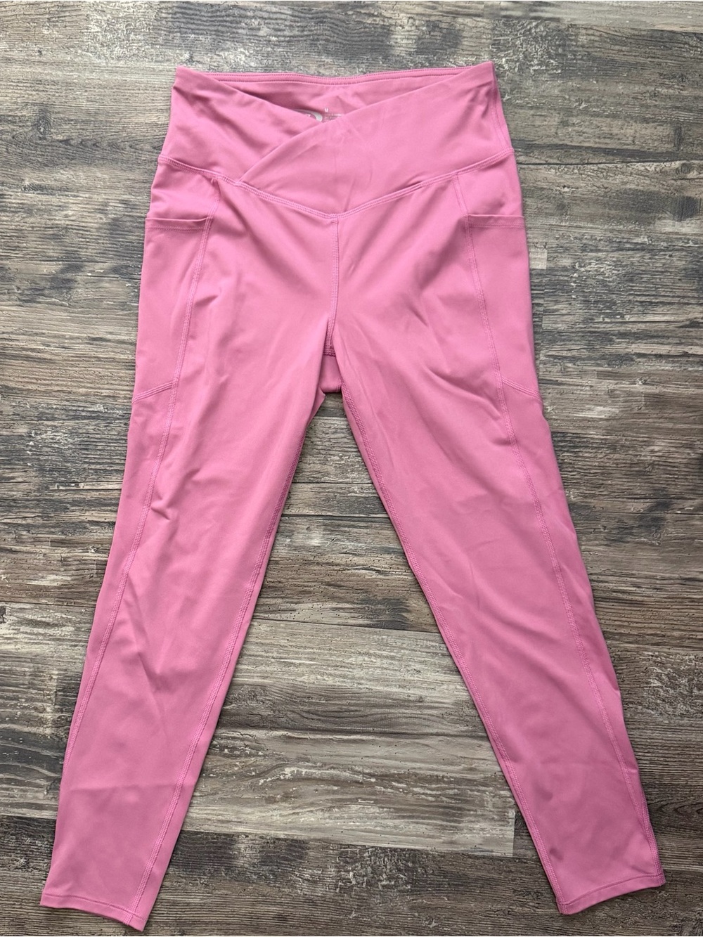 MTA sports pink ankle casual athletic yoga exercise leggings women’s medium